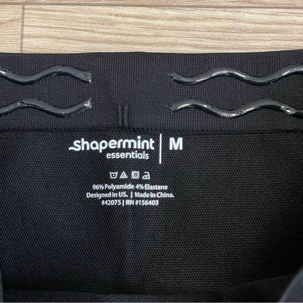 Shapermint Black High Waisted Shaping Basic Ankle… - image 4